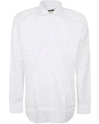 Barba Napoli - Button-Fastening Shirt - Lyst