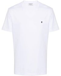 Dondup - T-Shirt mit Logo-Stickerei - Lyst