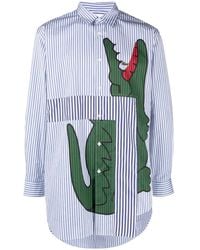 Comme des Garçons - Striped Cotton Shirt - Lyst