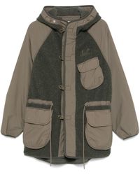 C.P. Company - Faux-Shearling Hooded Jacket - Lyst