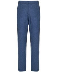ZEGNA - Buttoned Trousers - Lyst