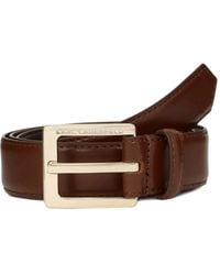 KARL LAGERFELD - Buckled Leather Belt - Lyst