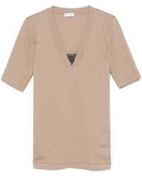 Brunello Cucinelli - Monili Chain-Detail Top - Lyst