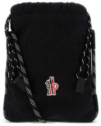 Moncler - Makaio Logo-Patch Messenger Bag - Lyst