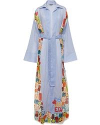 DSquared² - Vestido De Playa De Algodón - Lyst