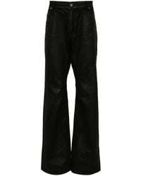 ANDERSSON BELL - Coated Mid-rise Flared Jeans - Lyst