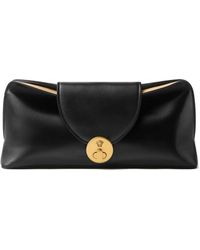 Versace - Medusa Head Leather Clutch Bag - Lyst