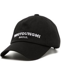 WOOYOUNGMI - Logo-embroidered Cotton Cap - Lyst