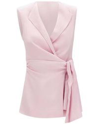 Faithfull the Brand - Jagger Notched Lapel Tie Vest - Lyst