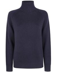 Rossopuro - Cable-Knit High-Neck Sweater - Lyst