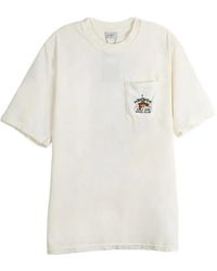 Malbon Golf - Vista Bass Club Graphic-Print Chest-Pocket T-Shirt - Lyst