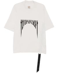 Rick Owens - Drkshdw Graphic Print T-Shirt - Lyst