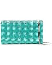 AMINA MUADDI - Bolso de mano Paloma con cristales - Lyst