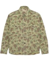 Fortela - Kenny Camouflage Pocket Overshirt - Lyst
