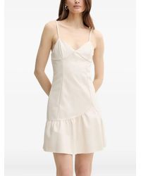 ARMANI EXCHANGE - Ruffle-Hemmed Mini Dress - Lyst