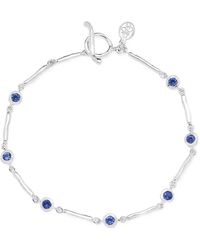 Dower & Hall - Sapphire Dewdrops Link Bracelet - Lyst