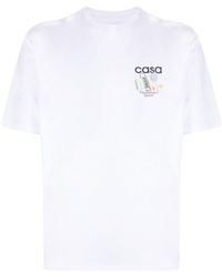Casablancabrand - Équipement Sportif Cotton T-shirt - Lyst