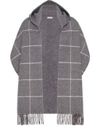 Brunello Cucinelli - チェック カシミアスカーフ - Lyst