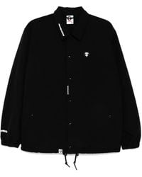 Aape By A Bathing Ape - Chaqueta con logo moonface - Lyst