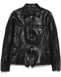 Yohji Yamamoto - Leather Jacket - Lyst