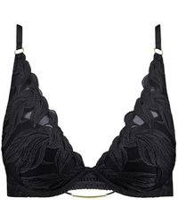 Aubade - Into The Groove Embroidered Plunge Bra - Lyst