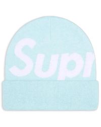 Supreme - Logo-Detail Beanie - Lyst