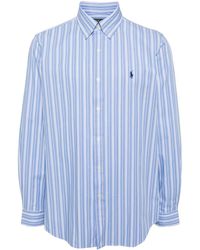 Polo Ralph Lauren - Striped Long-sleeve Shirt - Lyst