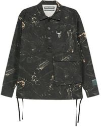 Reese Cooper - Floral-print Cargo Shirt - Lyst