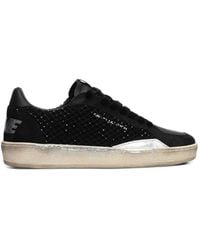 Crime London - Chelsea Stud-Embellished Leather Sneakers - Lyst