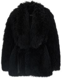 Giovanni bedin - Abrigo con cinturón - Lyst