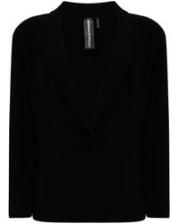 Norma Kamali - Jack Met Enkele Rij Knopen - Lyst