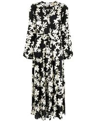 lemlem - Blousejurk Met Bloemenprint - Lyst
