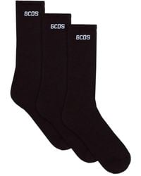 Gcds - 3Er-Set Socken Mit Logo-Jacquard - Lyst