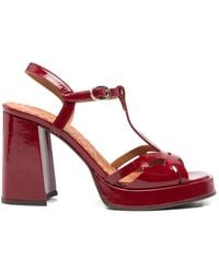 Chie Mihara - T-Strap Platform Sandals - Lyst