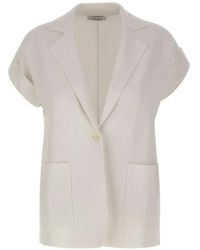 Kangra - Short-Sleeved Tailored Waistcoat - Lyst
