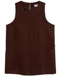 Ecoalf - Top De Lino Sin Mangas - Lyst