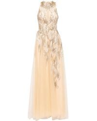Saiid Kobeisy - Long Embroidered Dress - Lyst