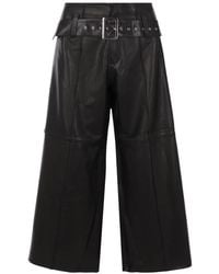 10 Corso Como - Belted Wide-Leg Trousers - Lyst