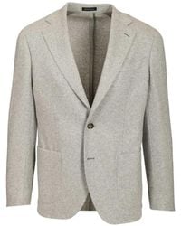 Al Duca d'Aosta - Single-Breasted Cashmere Blazer - Lyst