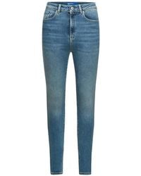KARL LAGERFELD - Jean Skinny À Effet Délavé - Lyst