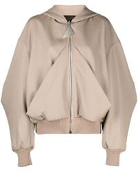 The Attico - Virgin-wool Bomber Jacket - Lyst