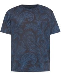 Etro - Paisley Print T-Shirt - Lyst