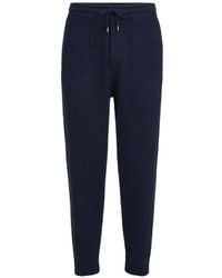Brunello Cucinelli - Cashmere English Rib Knit Joggers - Lyst