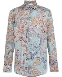 Etro - Shirt With Paisley Print - Lyst