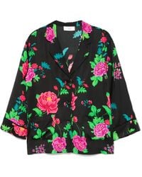 Nissa - Hemd mit Blumen-Print - Lyst