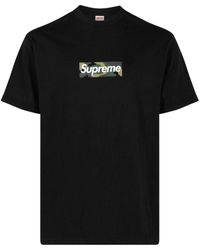 Supreme - Box Logo Cotton T-shirt - Lyst