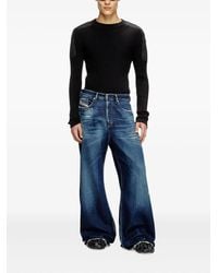 DIESEL D-Rise 09J95 Straight Jeans in Blue for Men | Lyst
