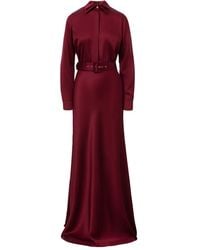 Il Volo - Kate Belted Maxi Dress - Lyst