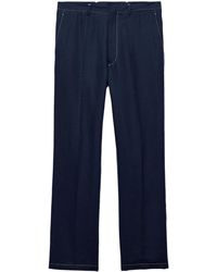 Prada - Linnen Broek - Lyst