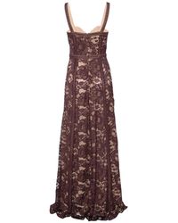 L'Agence Avignon Lace Maxi Dress in White | Lyst